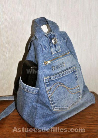 25 nouvelles façons de réutiliser de vieux jeans 23