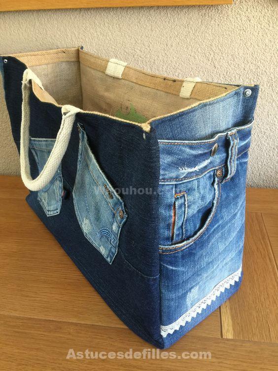 25 nouvelles façons de réutiliser de vieux jeans 24