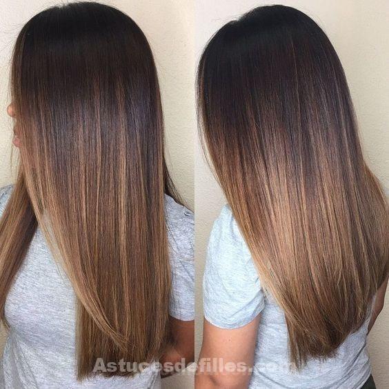 Les 50 plus beaux balayages caramel pour cheveux lisses 4 Les 50 plus beaux balayages caramel pour cheveux lisses 4