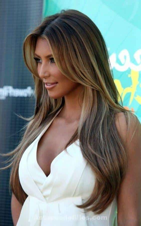 Les 50 plus beaux balayages caramel pour cheveux lisses 7 Les 50 plus beaux balayages caramel pour cheveux lisses 7