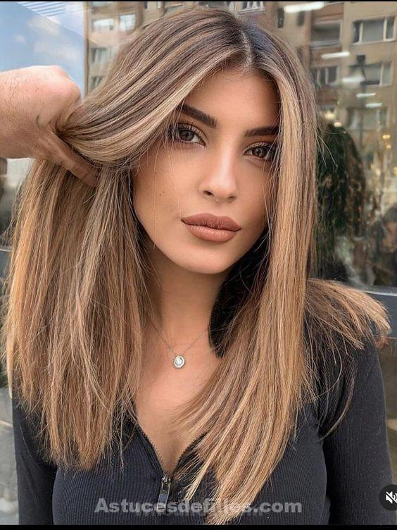 Les 50 plus beaux balayages caramel pour cheveux lisses 13 Les 50 plus beaux balayages caramel pour cheveux lisses 13
