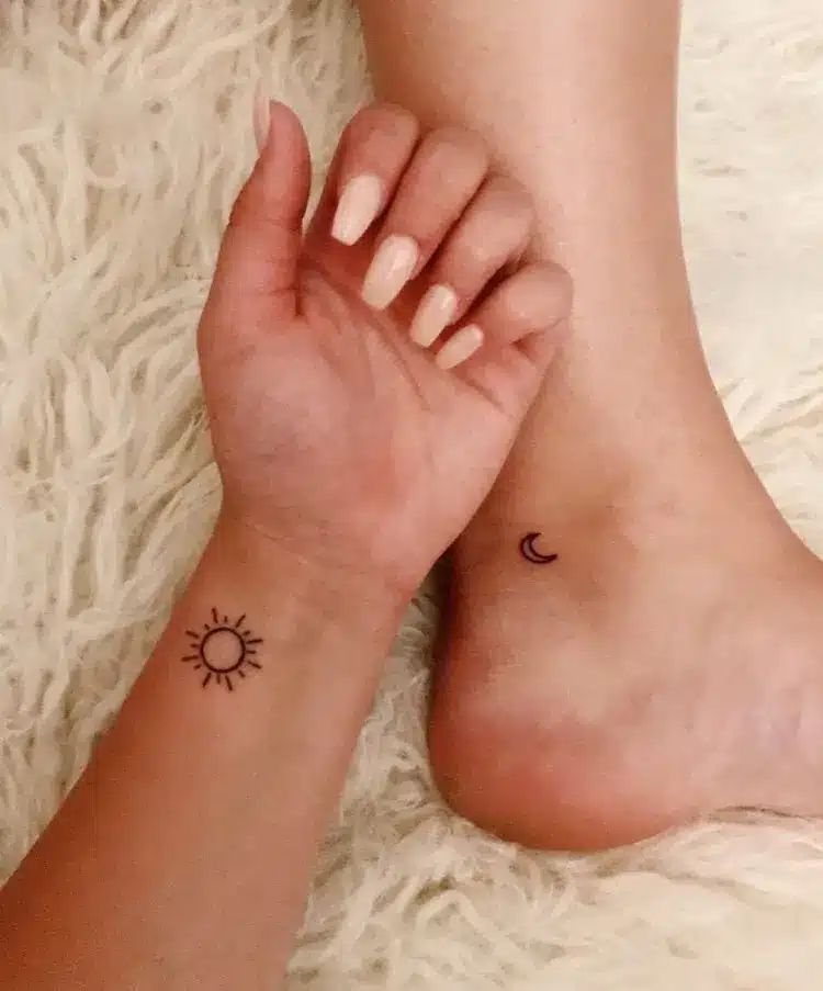 50 top idées de petits tatouages minimalistes 8