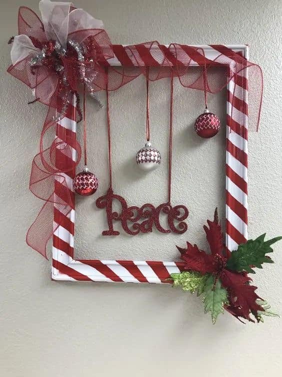 18 jolies idées pour décorer vos portes et fenêtres à Noël 5 18 jolies idées pour décorer vos portes et fenêtres à Noël 5
