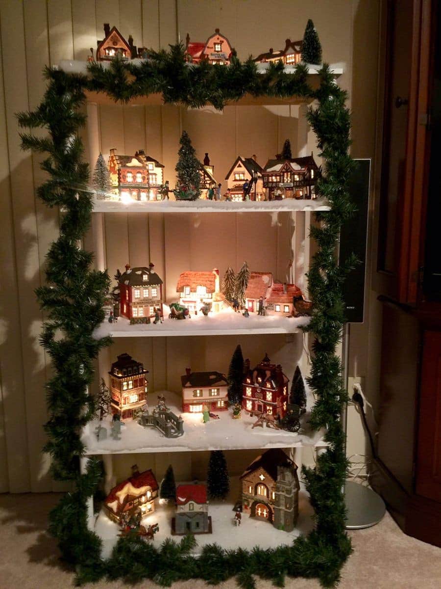 23 idées de crèches de Noël avec des boîtes en bois 8