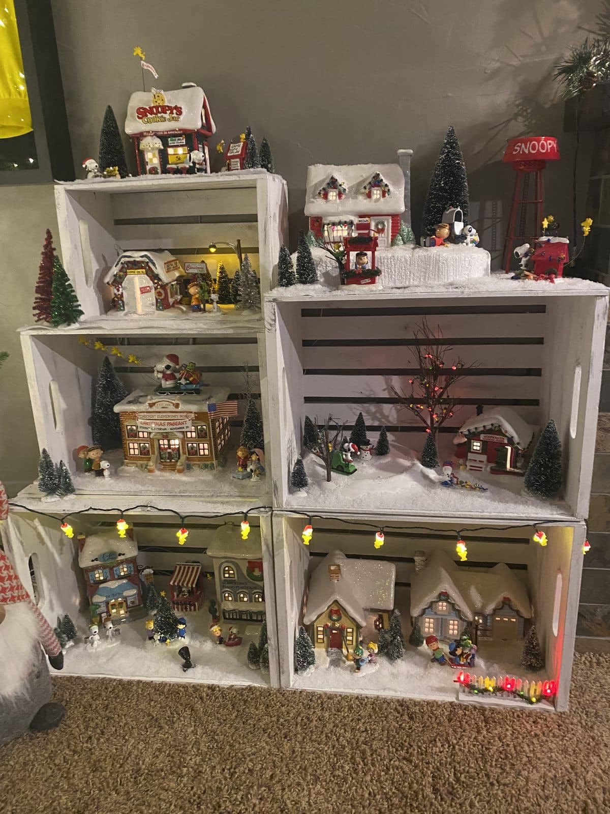 23 idées de crèches de Noël avec des boîtes en bois 9