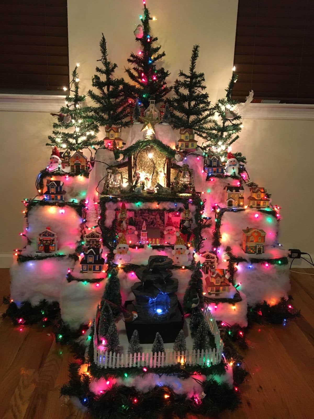23 idées de crèches de Noël avec des boîtes en bois 23