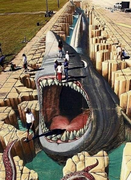 Street Art en 3D: Plongée dans l'Univers Surprenant des Fresques Urbaines 8 Street Art en 3D: Plongée dans l'Univers Surprenant des Fresques Urbaines 8