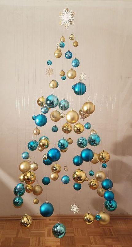 DIY : 25 inspirations pour faire un sapin minimaliste pour Noël 5 DIY : 25 inspirations pour faire un sapin minimaliste pour Noël 5