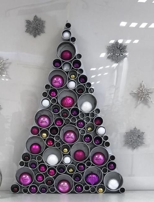 DIY : 25 inspirations pour faire un sapin minimaliste pour Noël 7 DIY : 25 inspirations pour faire un sapin minimaliste pour Noël 7