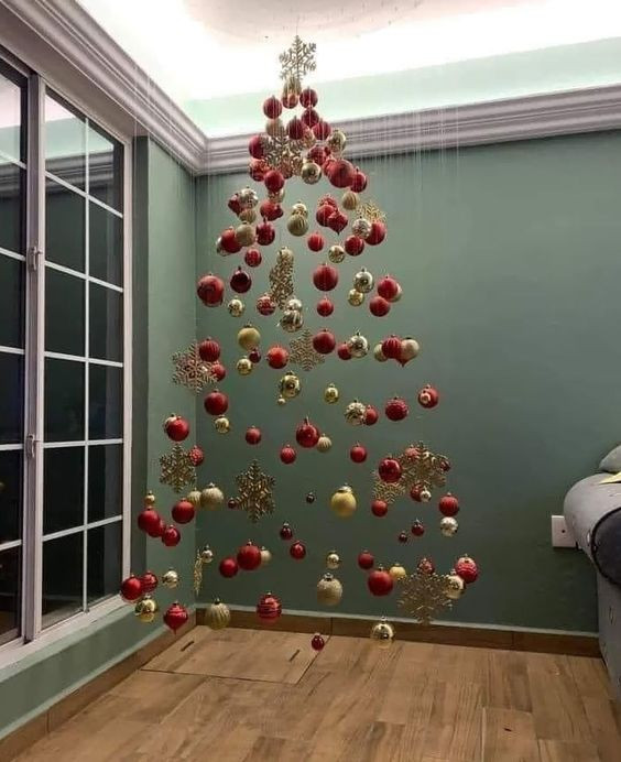 DIY : 25 inspirations pour faire un sapin minimaliste pour Noël 9 DIY : 25 inspirations pour faire un sapin minimaliste pour Noël 9