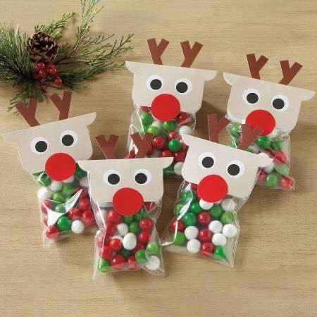 12 idées de Présentations de Noël avec des Bonbons 7 12 idées de Présentations de Noël avec des Bonbons 7