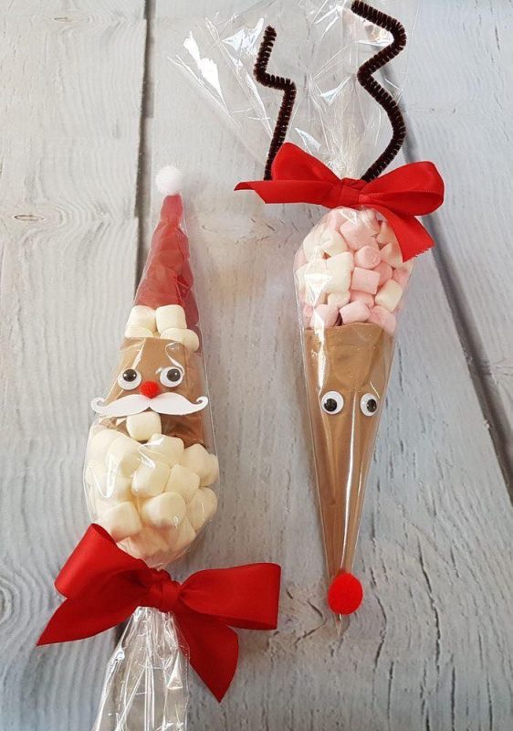 12 idées de Présentations de Noël avec des Bonbons 5 12 idées de Présentations de Noël avec des Bonbons 5