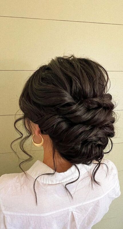 20 Chignons mariage bohème qui vous inspireront pour votre jour spécial 6 20 Chignons mariage bohème qui vous inspireront pour votre jour spécial 6
