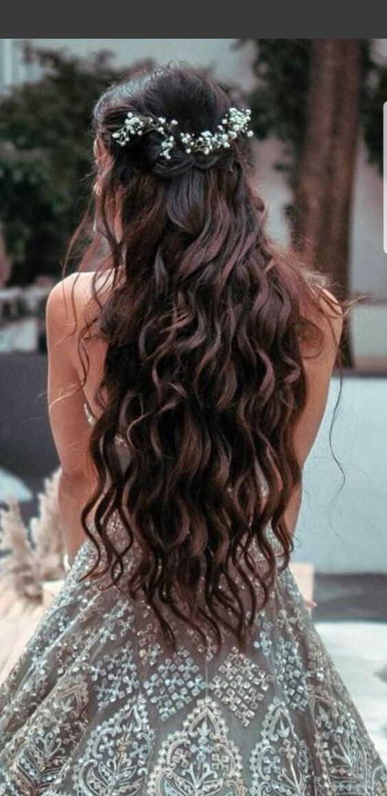 Coiffure Mariage Cheveux Long Laches