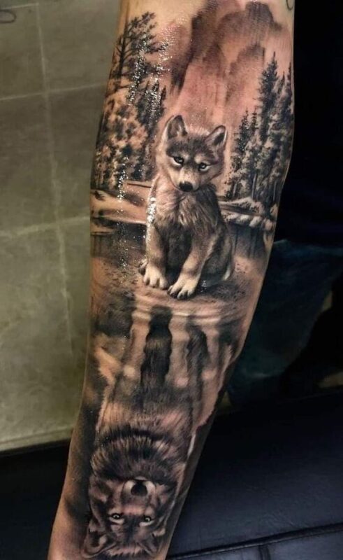 Tatouage loup : Nos 27 Plus Beaux Modèles & Leurs Significations 5 Tatouage loup : Nos 27 Plus Beaux Modèles & Leurs Significations 5