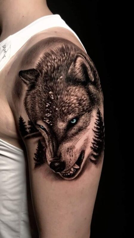 Tatouage loup : Nos 27 Plus Beaux Modèles & Leurs Significations 27 Tatouage loup : Nos 27 Plus Beaux Modèles & Leurs Significations 27