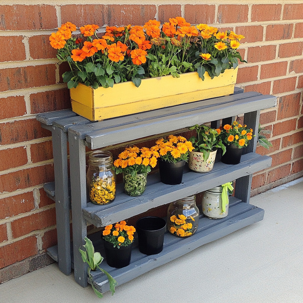 19 Id&eacute;es de jardin en palette &agrave; faire soi m&ecirc;me 3