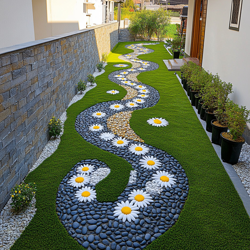 30 fa&ccedil;ons d'am&eacute;nager votre jardin avec des galets 1