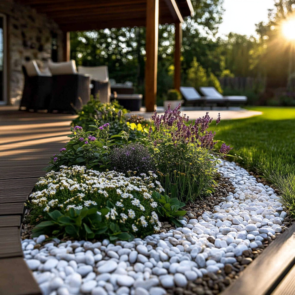 30 fa&ccedil;ons d'am&eacute;nager votre jardin avec des galets 28