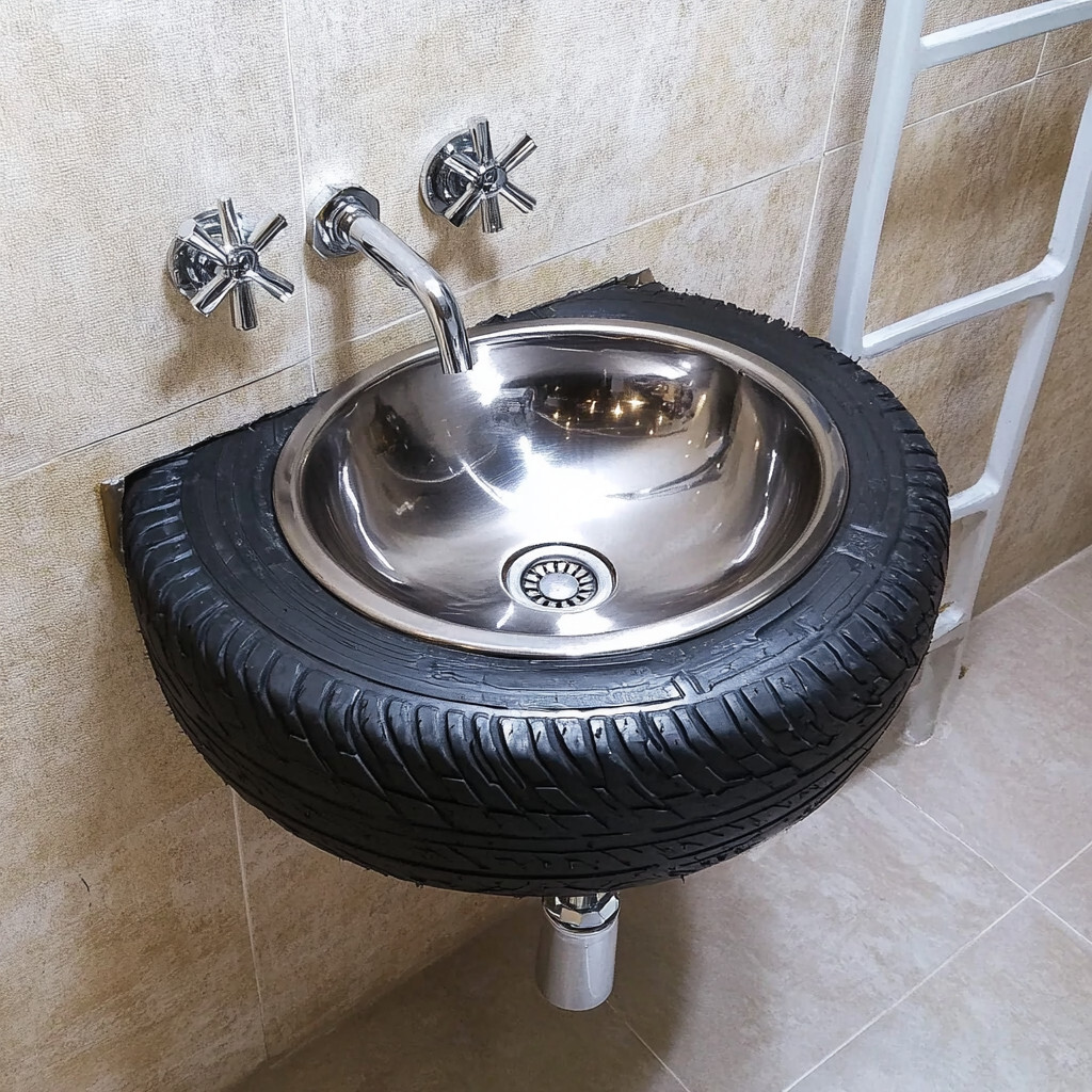 28 Id&eacute;es &agrave; faire soi-m&ecirc;me avec des pneus recycl&eacute;s 2