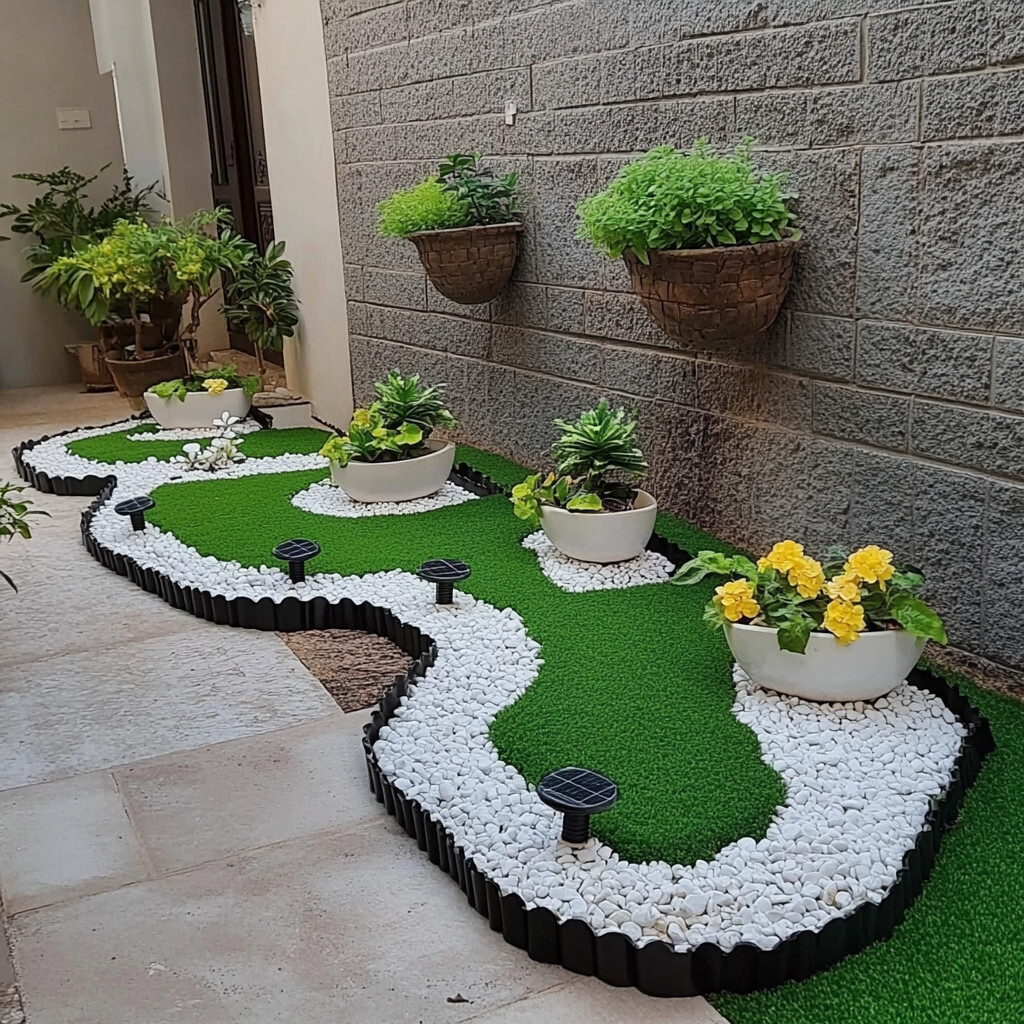 30 fa&ccedil;ons d'am&eacute;nager votre jardin avec des galets 18