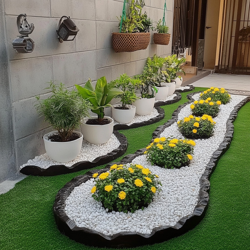 30 fa&ccedil;ons d'am&eacute;nager votre jardin avec des galets 30
